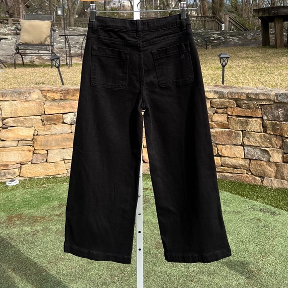 DL 1961 Lily Wide Leg Black Jeans - Picture 4 of 16